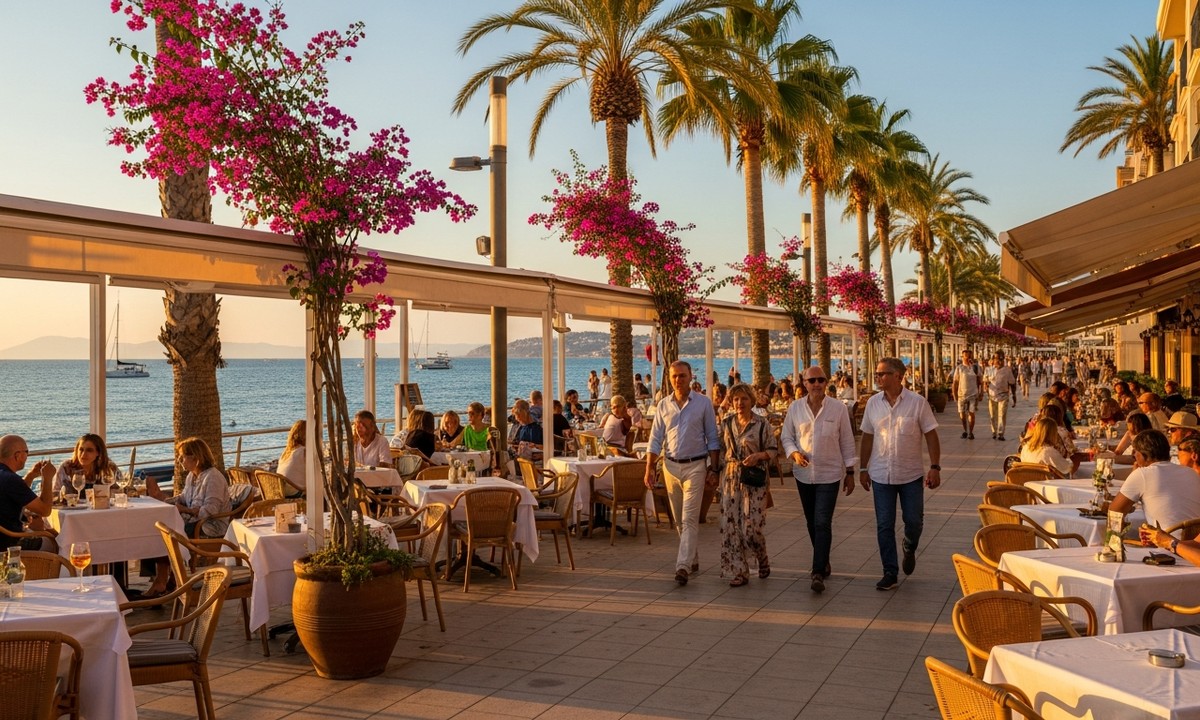 Moderno edificio residencial mediterráneo con piscina en la azotea y vistas al mar en la Costa Blanca