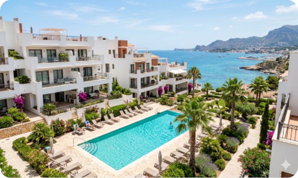 Osiedle mieszkaniowe z basenem w Pilar de la Horadada blisko wybrzeża