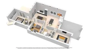 Comprar una vivienda en España. Zona de la  Serena Golf, 3 dormitorios, 110 m2 - photo 5