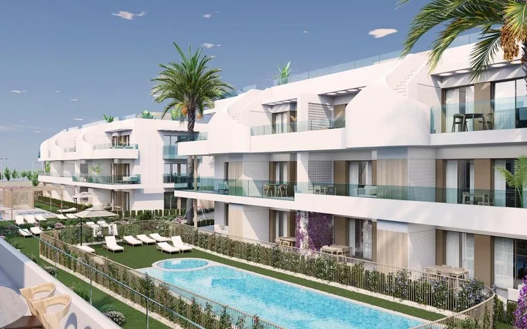 Buy an Apartment in Spain. PILAR DE LA HORADADA area, 2 bedrooms, 63 m2