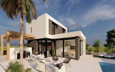 Spain buy an Villa. Lo Romero Golf area, 3 bedrooms, 130 m2