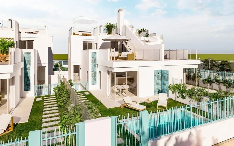 Bienes raíces en España, Duplex. Zona de la  Serena Golf, 3 dormitorios, 232 m2