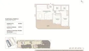 Apartment in Spain buy . Tellerola area, 2 bedrooms, 79 m2 - photo 6