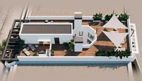 Torrevieja bienes raíces, Piso en venta. Zona de la  Playa del Cura, 2 dormitorios, 83 m2 - photo 6