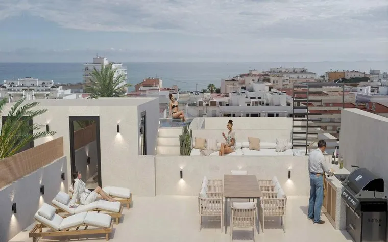 Penthouse for sale in Torrevieja, Spain. Playa del Cura area, 2 bedrooms, 62 m2