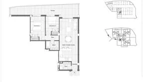 Real estate in Spain, Apartment. Parque area, 2 bedrooms, 80 m2 - photo 4