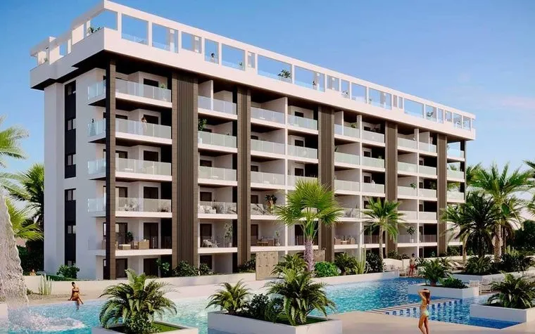 Venta de Piso en Torrevieja, España. Zona de la Torreblanca, 2 dormitorios, 78 m²