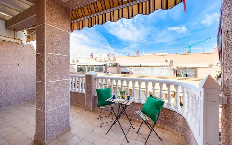 Torrevieja real estate, Penthouse for sale. Playa del cura area, 3 bedrooms, 102 m2