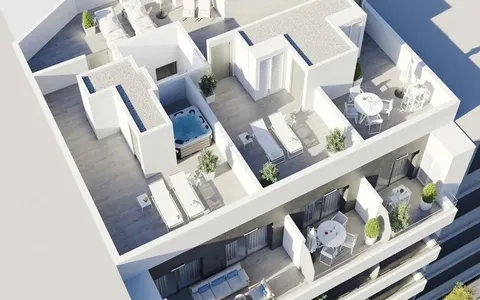 Torrevieja, España. Bienes raíces. Zona de la  torrevieja, 3 dormitorios, 137 m2, 3 dormitorios, 137 m² — €469000