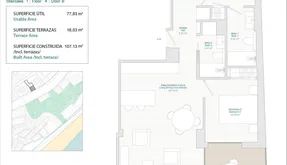 Vente immobilière. Quartier Pueblo, 3 chambres, 77 m² - photo 6