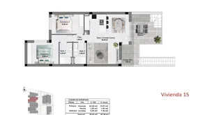 Bienes raíces en España, Bungalow. Zona de la Zona Pueblo, 2 dormitorios, 80 m2 - photo 5