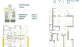 Vivienda en España. Zona de la  Pueblo, 2 dormitorios, 84 m2 - photo 6