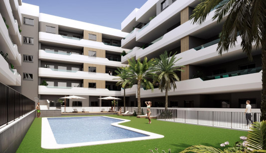 Apartment in Santa Pola, Spain, Eroski area, 3 bedrooms, 108 m2 - #RSP-N8187 image 0